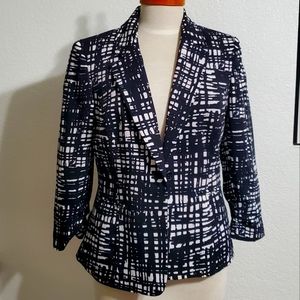 Black & White Blazer